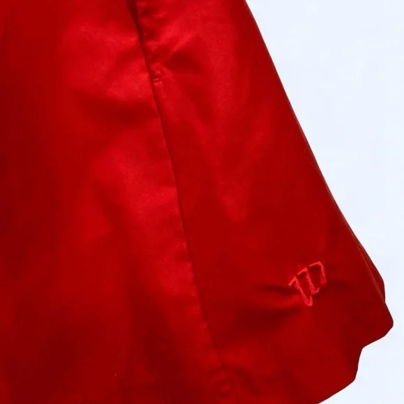 Elegant Red Women's Skirt - Picture 4 of 5